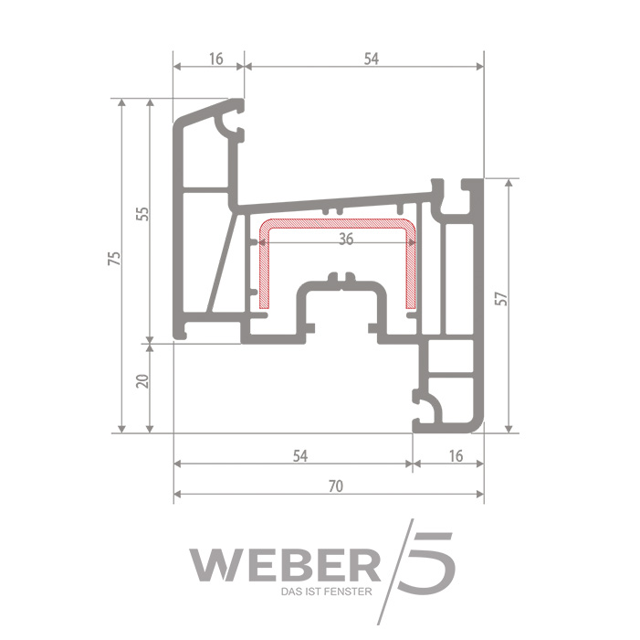 Створка оконная 5-ти камерная в Темиртау