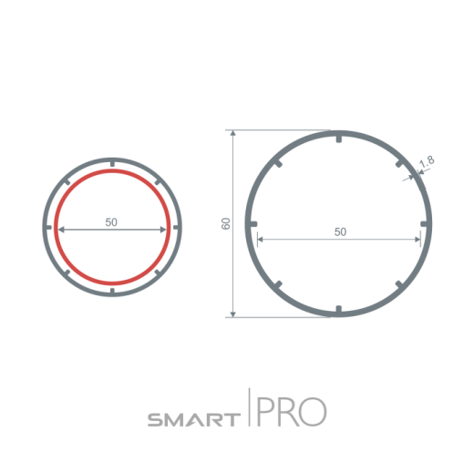 Труба круглая (60) в Темиртау