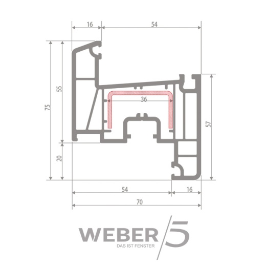 Створка оконная 5-ти камерная в Темиртау