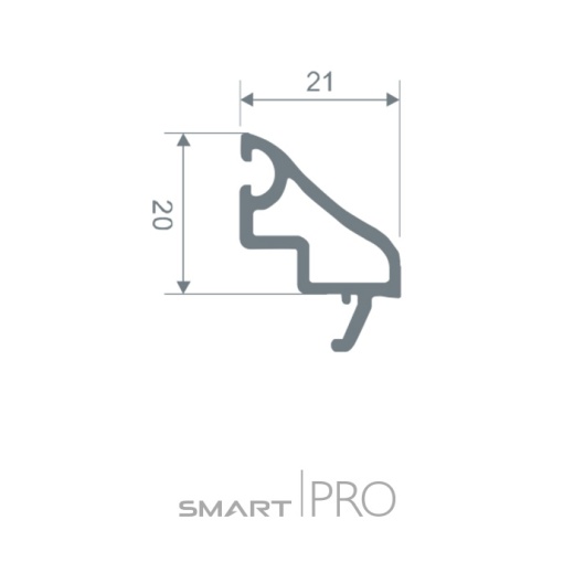 Штапик универсальный 20 мм в Темиртау